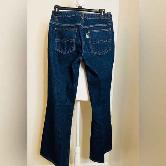 Vintage Y2K OA Jeans Dark Wash Bootcut – Made in Mexico size 7 - Picture 2 of 6